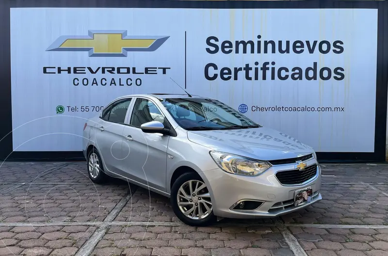Foto Chevrolet Aveo LTZ usado (2020) color plateado precio $223,000