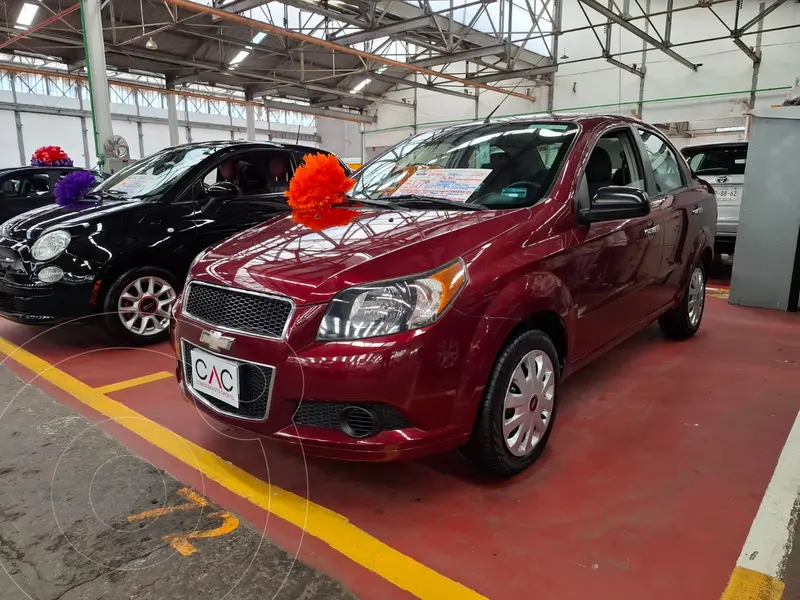 Foto Chevrolet Aveo LT usado (2014) color Rojo Tinto precio $129,600