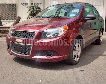 Chevrolet Aveo LS Aa radio (Nuevo) usado (2017) color Rojo Victoria precio $120,000