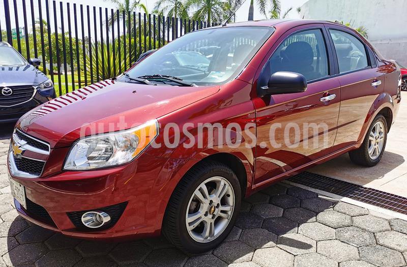 Chevrolet Aveo LTZ usado (2017) color Rojo Tinto precio $150,000