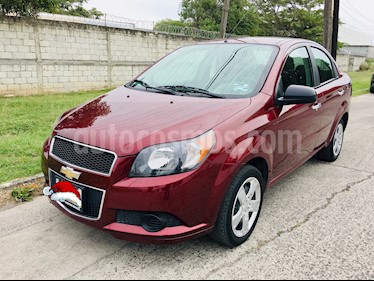 Chevrolet Aveo LT usado (2016) color Rojo Tinto precio $110,000