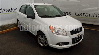 Chevrolet Aveo Paq E usado (2016) color Blanco precio $140,000