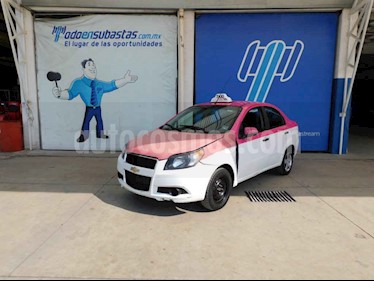 Chevrolet Aveo 4p LS L4/1.6 Man usado (2017) color Blanco precio $50,000