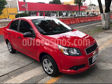Chevrolet Aveo LS Aa Radio y Bolsas de Aire Aut (Nuevo) usado (2015) color Rojo precio $119,000
