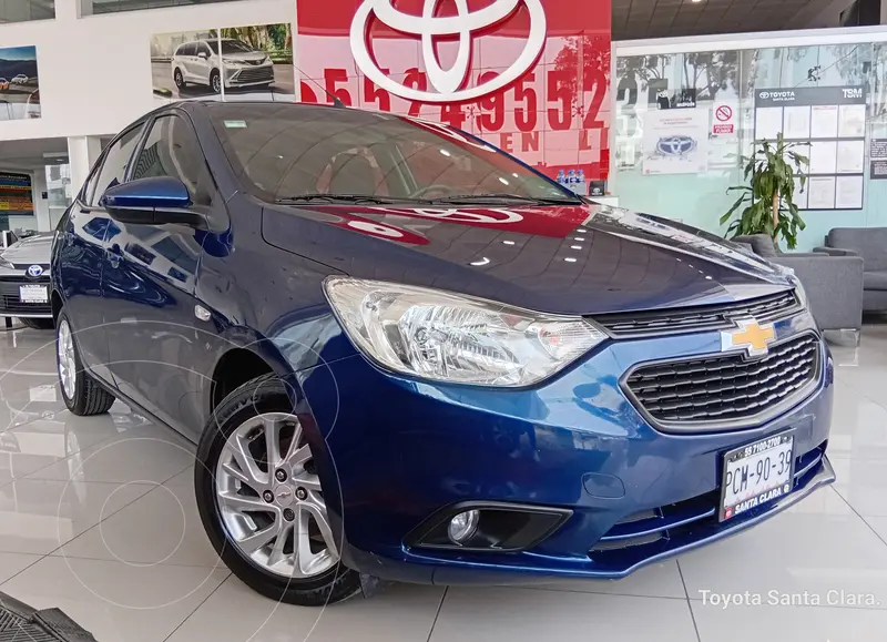 Foto Chevrolet Aveo LT usado (2022) color Azul precio $233,000