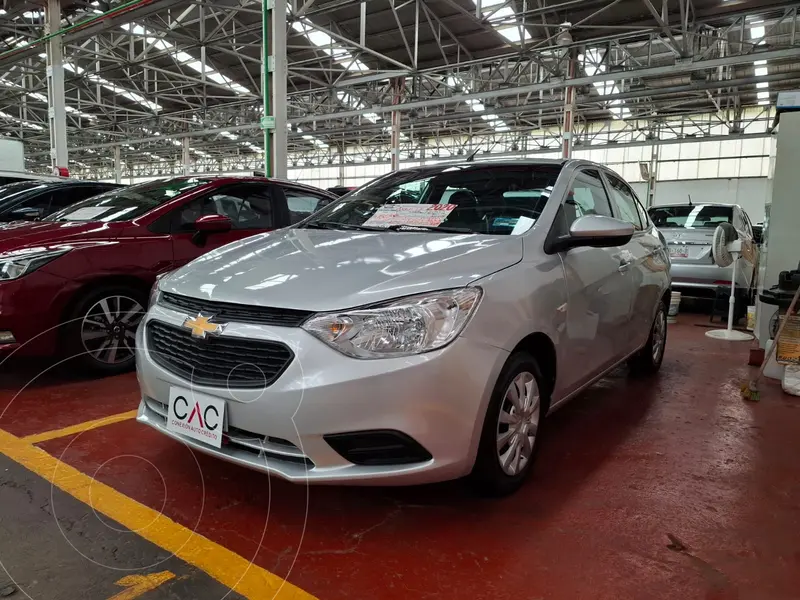 Foto Chevrolet Aveo LS usado (2020) color Plata Brillante financiado en mensualidades(enganche $47,200 mensualidades desde $4,250)