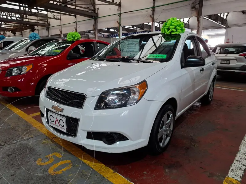 Foto Chevrolet Aveo LT usado (2016) color Blanco financiado en mensualidades(enganche $41,000 mensualidades desde $4,700)