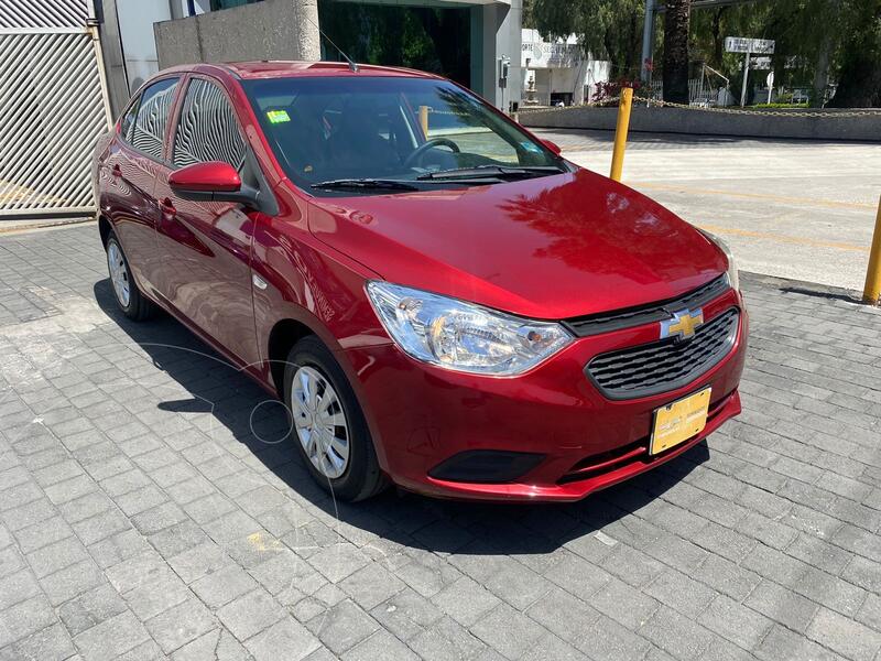 Foto Chevrolet Aveo LS usado (2019) color Rojo precio $210,000