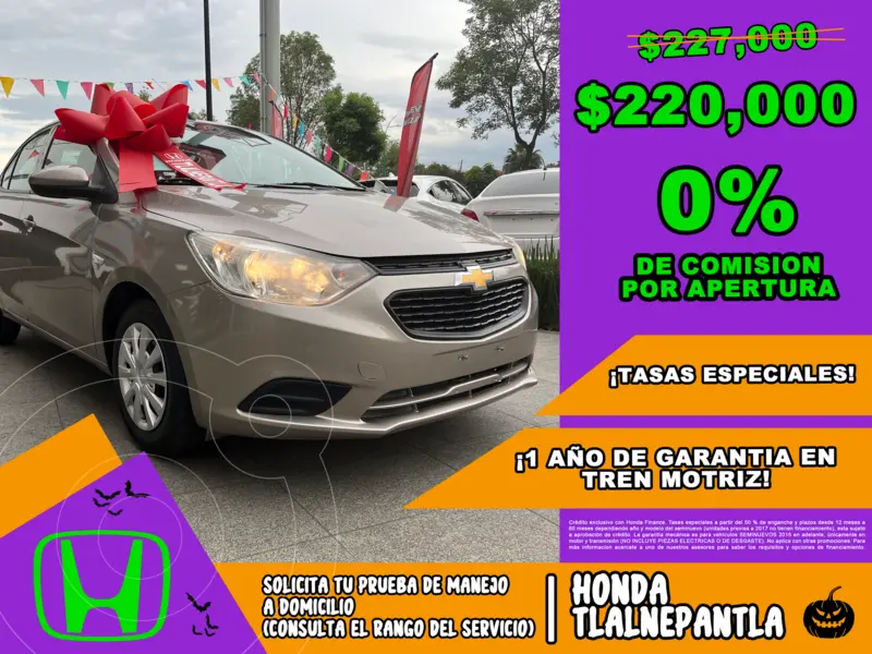 Foto Chevrolet Aveo LS Aut usado (2023) color Beige financiado en mensualidades(enganche $91,960 mensualidades desde $3,869)