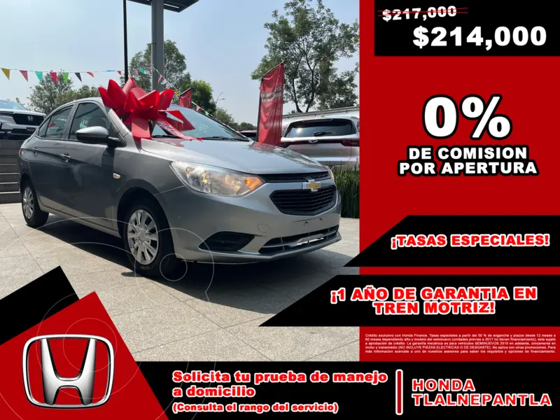 Foto Chevrolet Aveo LS usado (2023) color Gris precio $214,000