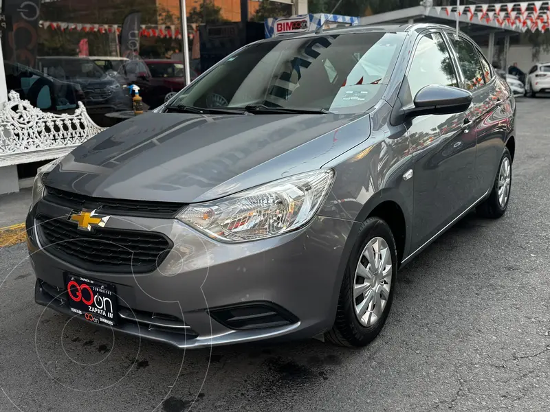 Foto Chevrolet Aveo LS usado (2022) color Gris financiado en mensualidades(enganche $61,312 mensualidades desde $4,689)