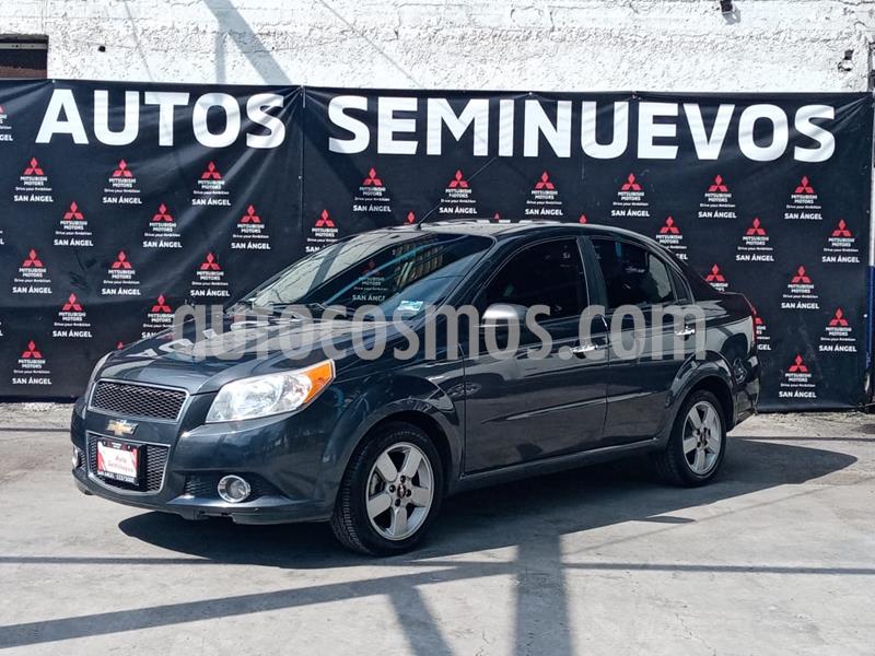 Chevrolet Aveo Paq D usado (2012) color Negro Grafito precio $93,000