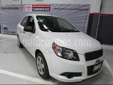 foto Chevrolet Aveo Paq B usado (2015) color Blanco precio $130,000
