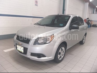 Chevrolet Aveo LS usado (2015) color Plata precio $97,000