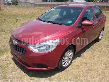 Chevrolet Aveo LT Bolsas de Aire y ABS Aut (Nuevo) usado (2018) color Rojo Tinto precio $169,000