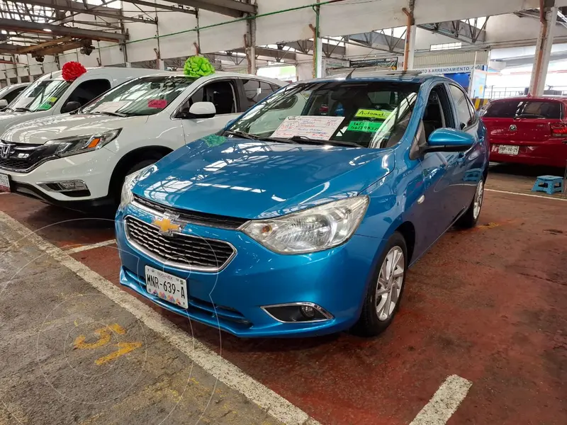 Foto Chevrolet Aveo LTZ usado (2018) color Azul financiado en mensualidades(enganche $59,500 mensualidades desde $4,850)