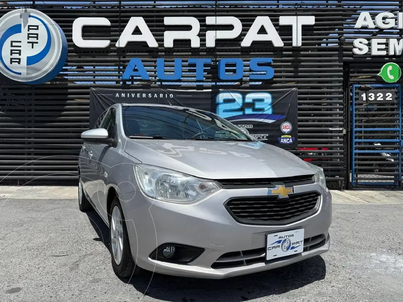 Foto Chevrolet Aveo LT Aut usado (2020) color plateado financiado en mensualidades(enganche $43,780 mensualidades desde $4,563)
