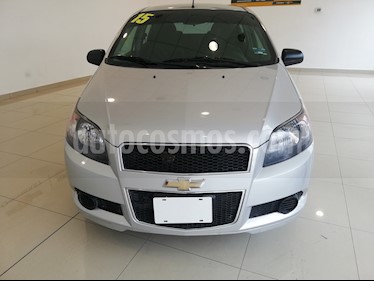 foto Chevrolet Aveo LS usado (2015) color Plata Brillante precio $115,000