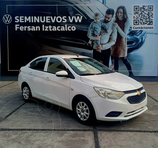 Foto Chevrolet Aveo LS usado (2020) color Blanco precio $204,999