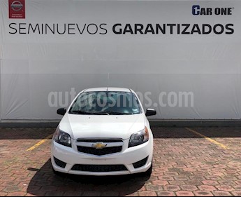 Foto Chevrolet Aveo LS Aut usado (2017) color Blanco precio $109,900