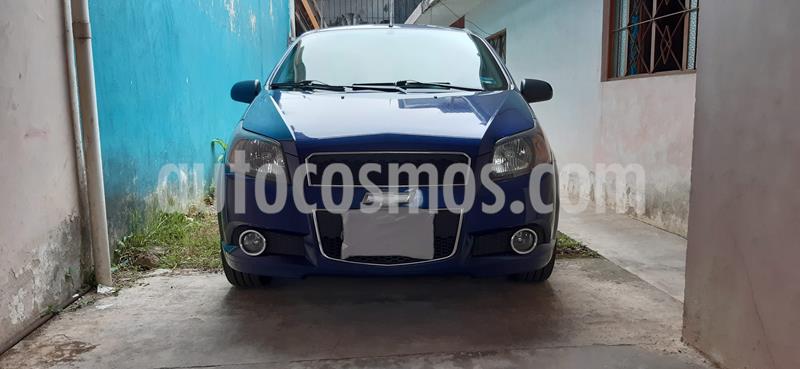Chevrolet Aveo LT usado (2017) color Azul Oscuro precio $120,000