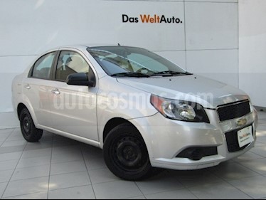 Foto venta Auto usado Chevrolet Aveo Paq C (2013) color Plata precio $98,000
