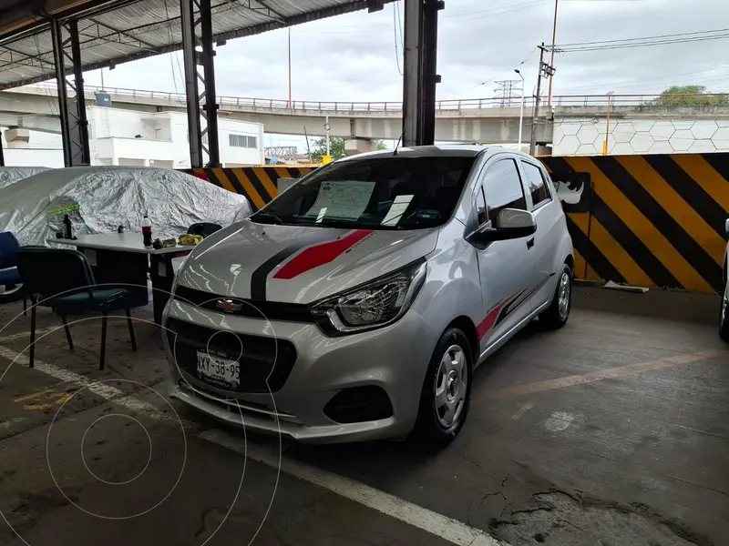 Foto Chevrolet Beat Hatchback Active usado (2018) color Plata Metalico financiado en mensualidades(enganche $48,500 mensualidades desde $3,500)