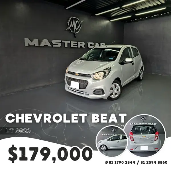 Foto Chevrolet Beat Hatchback LTZ usado (2020) color plateado precio $179,000