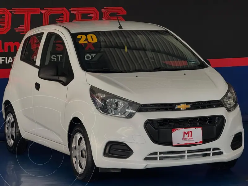 Foto Chevrolet Beat Hatchback LS usado (2020) color Blanco financiado en mensualidades(enganche $26,900)