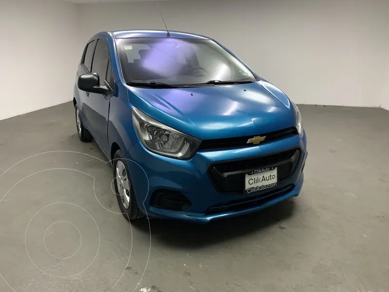 Foto Chevrolet Beat Hatchback LT usado (2019) color Azul financiado en mensualidades(enganche $30,000 mensualidades desde $4,700)