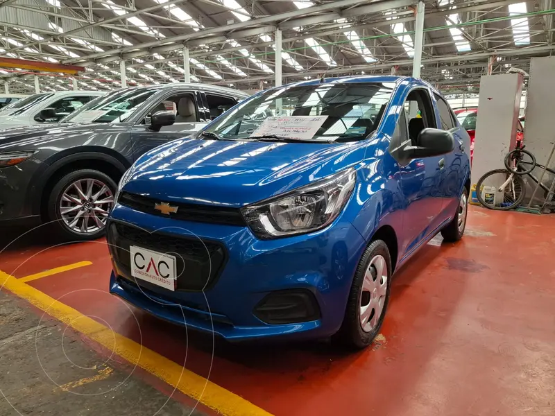 Foto Chevrolet Beat Notchback LT Sedan usado (2020) color Azul Espacio financiado en mensualidades(enganche $38,500 mensualidades desde $3,400)