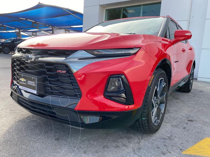 Foto Chevrolet Blazer Piel usado (2019) color Rojo financiado en mensualidades(enganche $180,000 mensualidades desde $18,490)