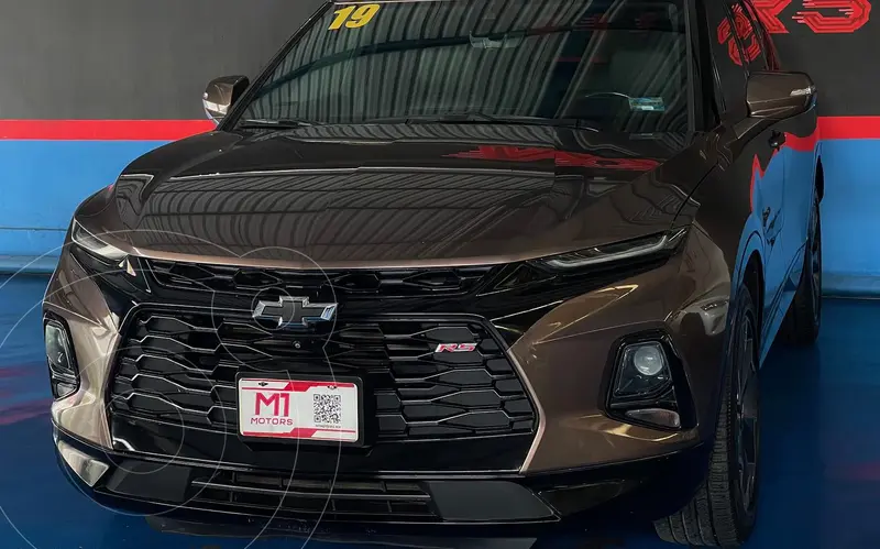 Foto Chevrolet Blazer RS usado (2019) color Cafe financiado en mensualidades(enganche $93,000)