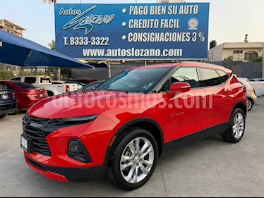 Chevrolet Blazer Piel usado (2019) color Rojo precio $599,900