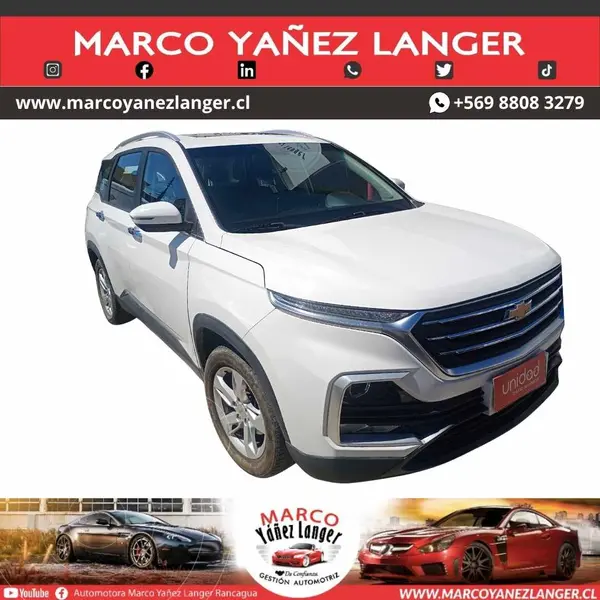 Foto Chevrolet Captiva  1.5L LT usado (2019) color Blanco precio $10.690.000