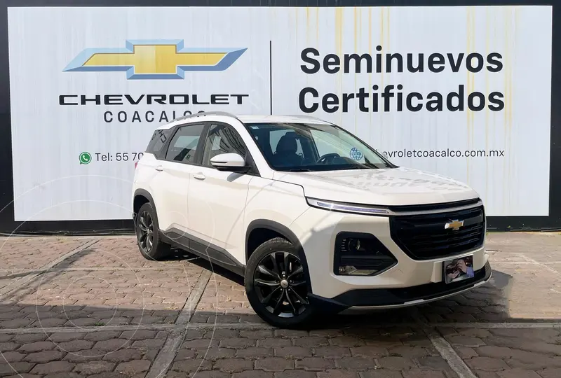 Foto Chevrolet Captiva LT 5 pas usado (2022) color Blanco financiado en mensualidades(enganche $93,090 mensualidades desde $6,202)
