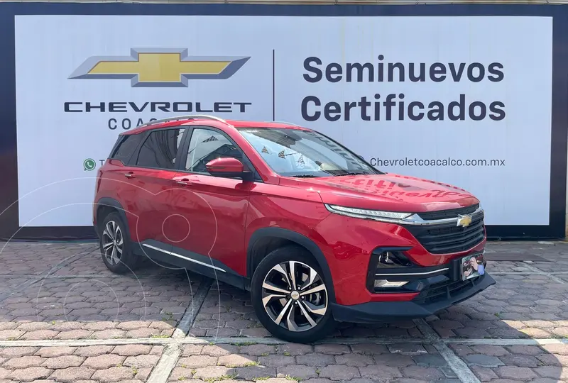 Foto Chevrolet Captiva Premier usado (2024) color Rojo financiado en mensualidades(enganche $129,684 mensualidades desde $8,640)
