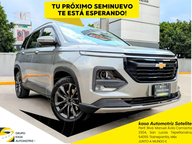 Foto Chevrolet Captiva LT 5 pas usado (2022) color Gris precio $285,000