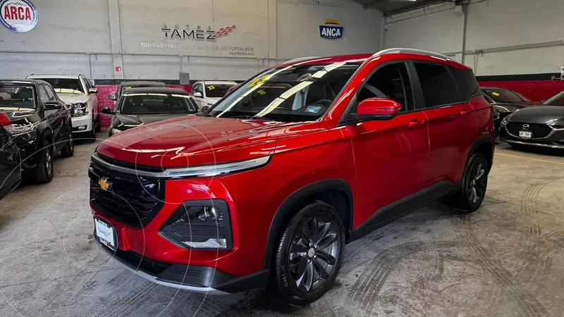 Foto Chevrolet Captiva LT 7 pas usado (2023) color Rojo financiado en mensualidades(enganche $81,180 mensualidades desde $8,695)