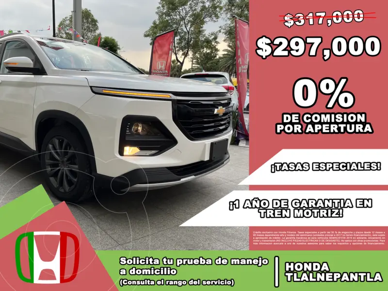 Foto Chevrolet Captiva LT 7 pas usado (2022) color Blanco precio $297,000