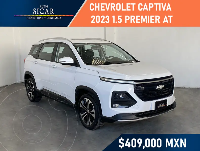 Foto Chevrolet Captiva Premier usado (2023) color Blanco financiado en mensualidades(enganche $109,919 mensualidades desde $8,475)