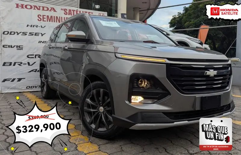 Foto Chevrolet Captiva LT 7 pas usado (2023) color Gris precio $349,900