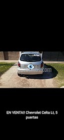 Chevrolet Celta LT 5P usado (2014) color Gris Metalico precio $450.000