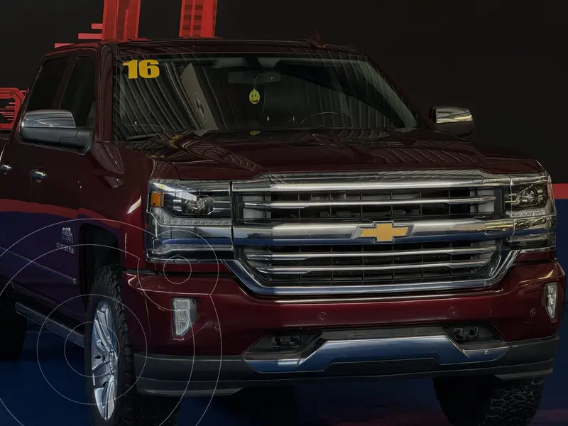 Foto Chevrolet Cheyenne 2500 4x4 Doble Cab High Country usado (2016) color Rojo financiado en mensualidades(enganche $103,000)