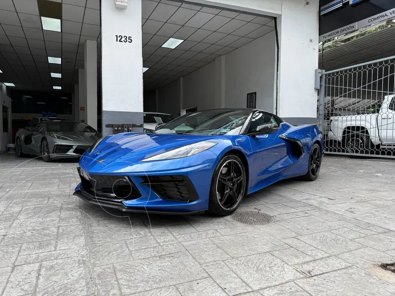 Foto Chevrolet Corvette Stingray Stingray Z51 Convertible 70 aniversario usado (2023) color Azul financiado en mensualidades(enganche $540,000 mensualidades desde $80,329)