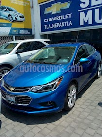 Foto venta Auto usado Chevrolet Cruze 4p Premier L4/1.4/T Aut (2017) color Azul precio $305,000