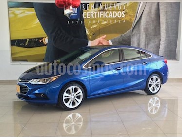 foto Chevrolet Cruze 4p Premier L4/1.4/T Aut usado (2017) color Azul precio $288,900