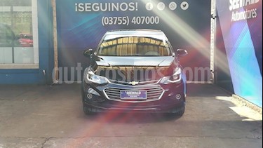 Chevrolet Cruze CRUZE 1.4 4 PTAS LTZ AT usado (2018) color Bordo precio $1.250.000
