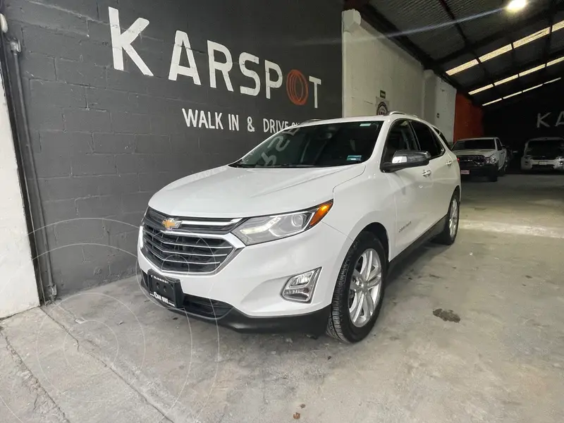 Foto Chevrolet Equinox Premier Plus usado (2018) color Blanco financiado en mensualidades(enganche $101,647 mensualidades desde $7,409)