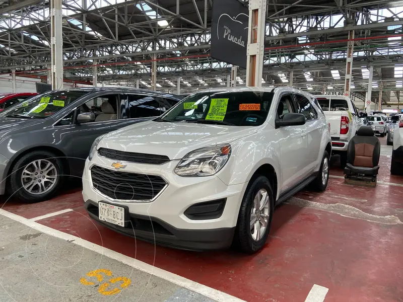 Foto Chevrolet Equinox LS usado (2016) color Blanco financiado en mensualidades(enganche $57,500 mensualidades desde $6,100)